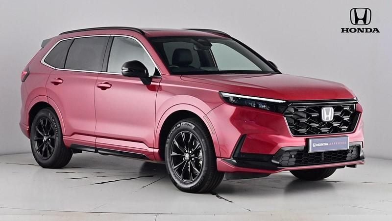 Premium crystal red Used 2024 Honda CR-V Advance SUV | £38,750 (Fair price) - Image 1/4