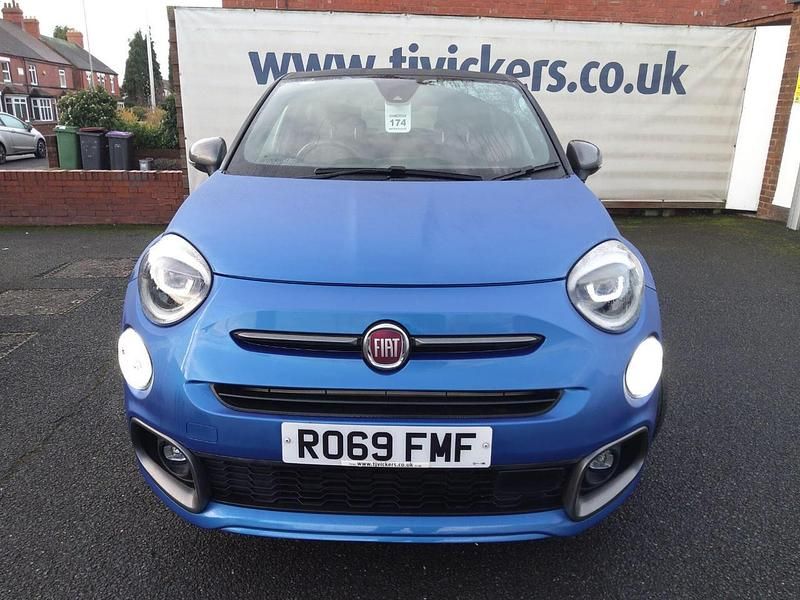 Blue Used 2019 Fiat 500X Sport SUV | £9,690 (Fair price) - Image 1/2