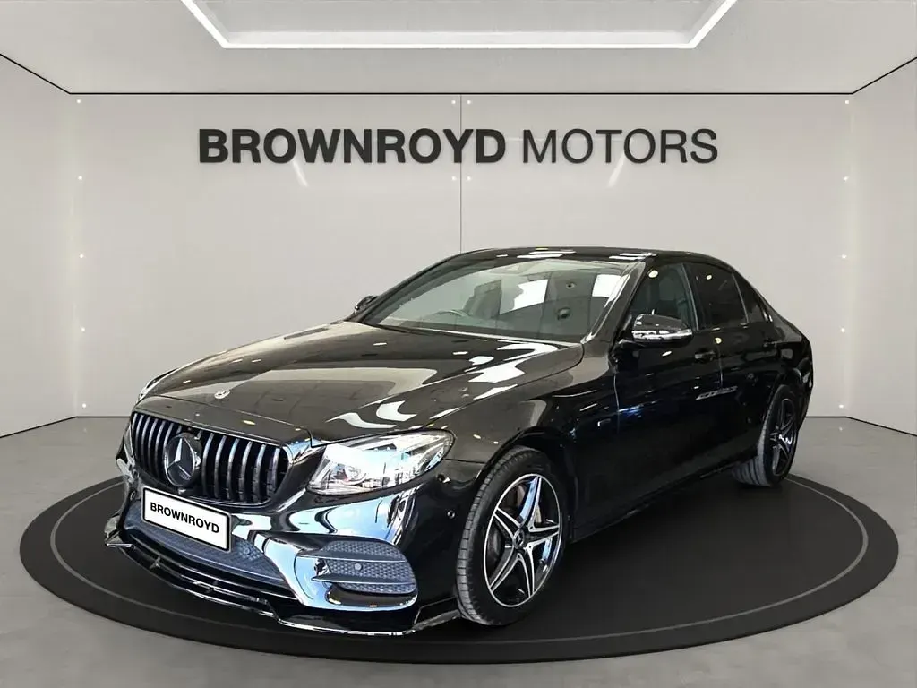 Used Mercedes E300 AMG Line Premium 2019 Black Sedan