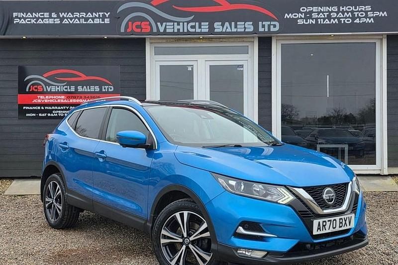 Used Nissan Qashqai N-Connecta 2021 Blue SUV