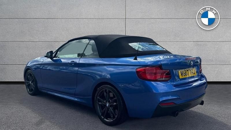 Used BMW M240 M Sport 340 HP (250 kW) 2017 Blue Cabriolet