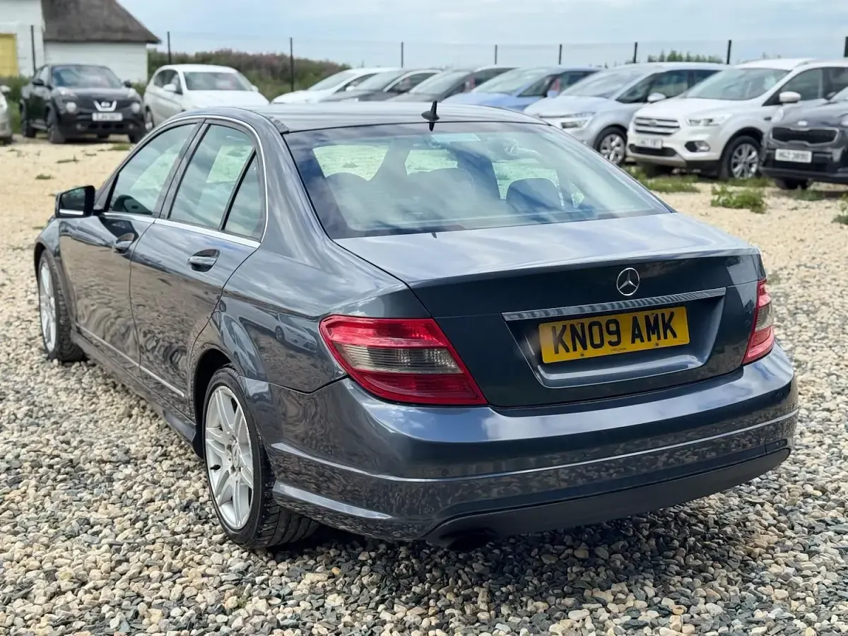 Used Mercedes C220 2009 Grey Sedan