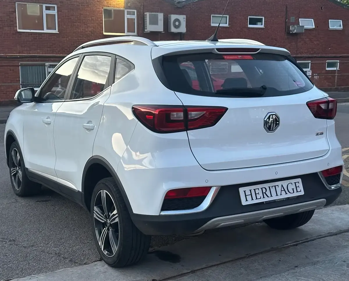Used MG ZS Exclusive 106 HP (77 kW) 2018 White SUV