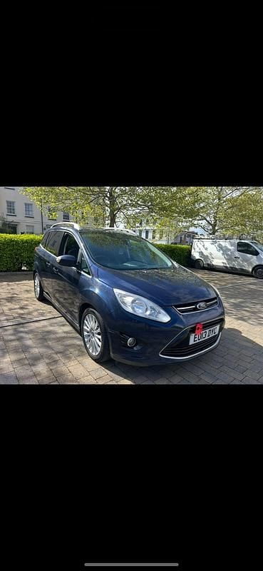 Used Ford Grand C-Max Titanium 125 HP (91 kW) 2013 Blue MPV