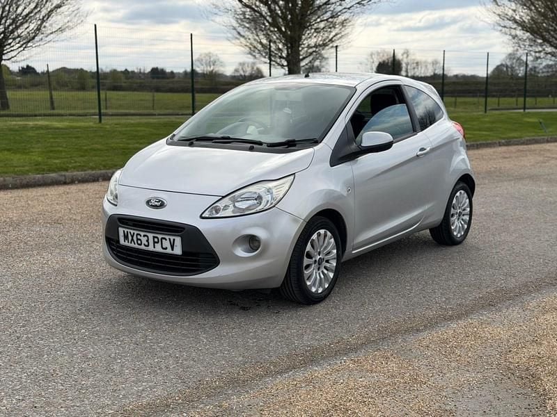 Used Ford Ka Zetec 69 HP (50 kW) 2013 Silver Hatchback