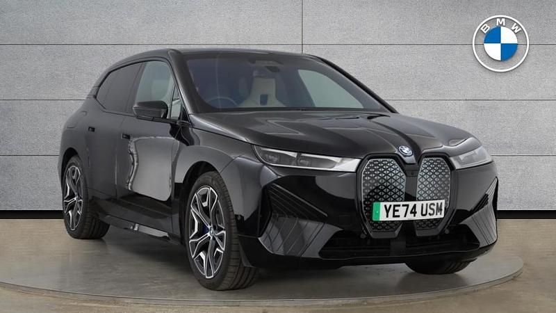 Black Used 2024 BMW iX M Sport SUV | £62,775 (Expensive) - Image 1/4