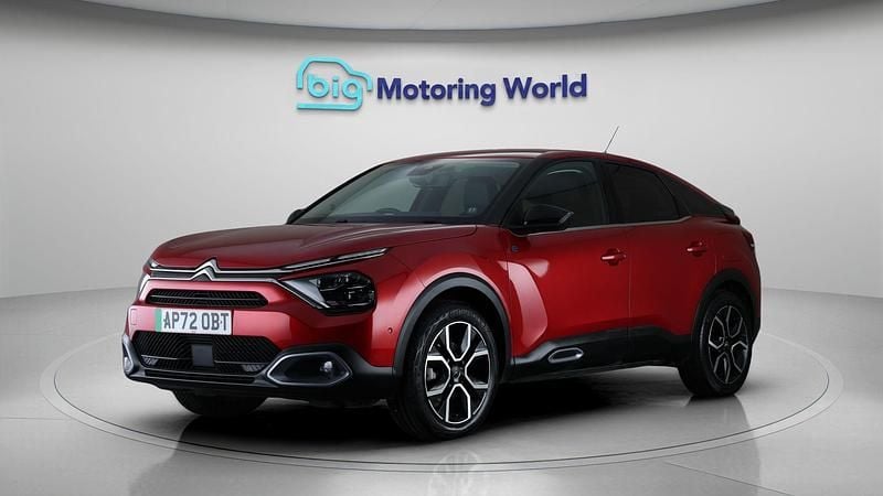 Used Citroën e-C4 Shine 100 kW (136 HP) 2023 Red Hatchback
