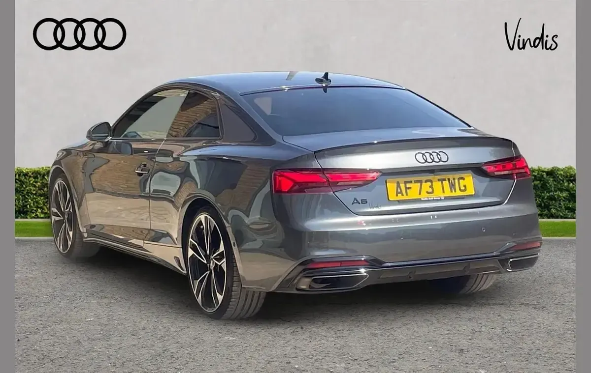 Used Audi A5 Black Edition 200 HP (147 kW) 2023 Grey Coupe