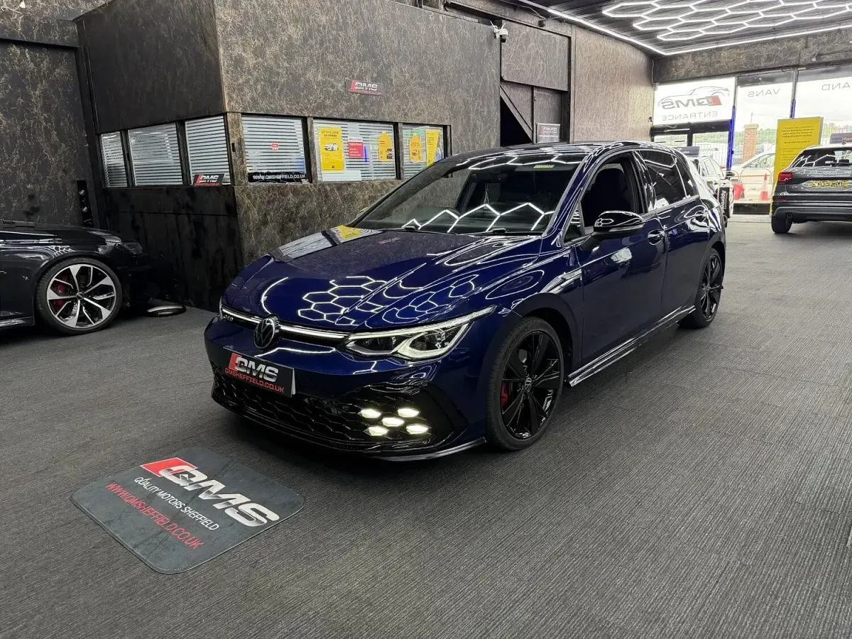Used VW Golf VII GTD 150 HP (110 kW) 2021 Blue Hatchback
