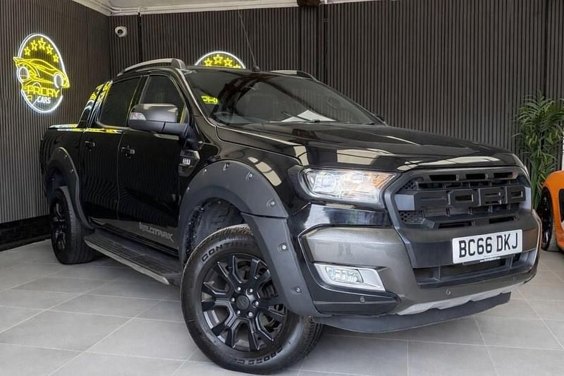 Used Ford Ranger Wildtrack 197 HP (144 kW) 2017 Black Pickup