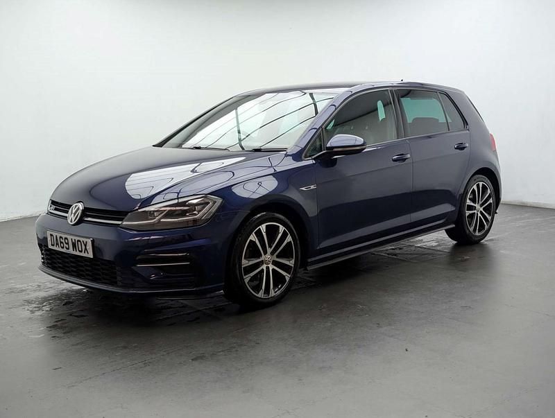 Usado VW Golf VII R-line Edition 150 HP (110 kW) 2020 Azul Citadino