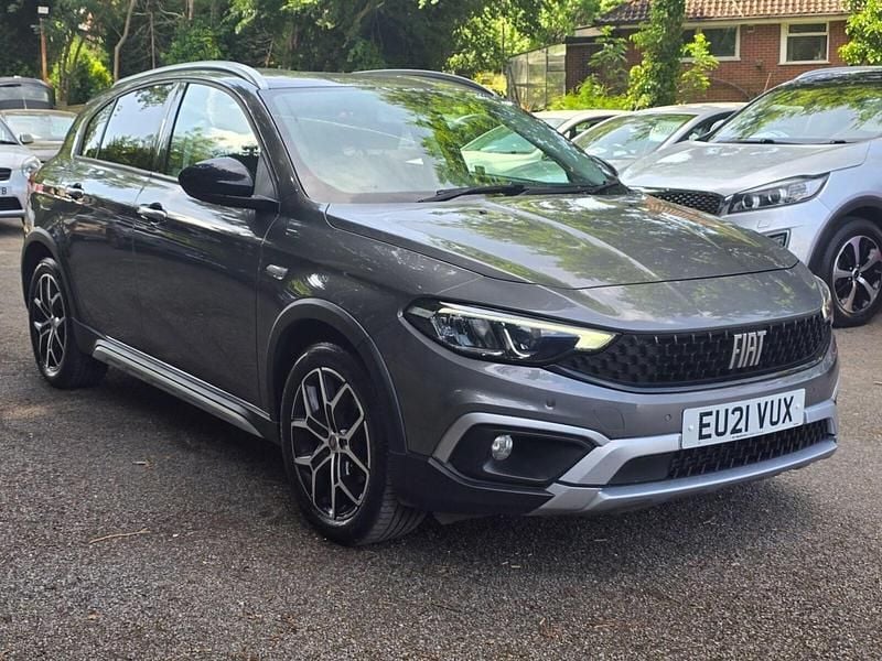 Grey Used 2021 Fiat Tipo Cross Hatchback | £11,995 (Fair price) - Image 1/4