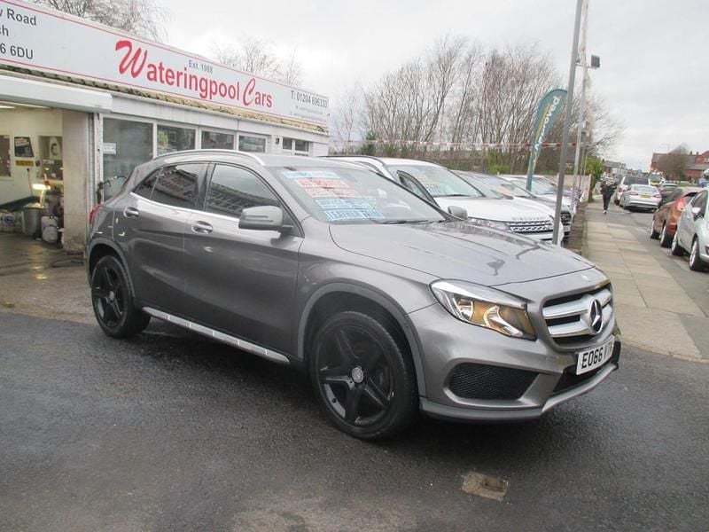 Used Mercedes GLA220 AMG line 177 HP (130 kW) 2016 Grey SUV