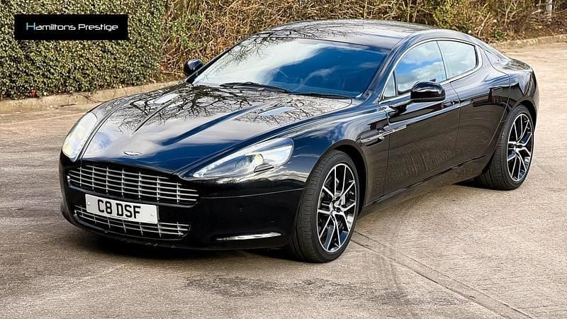 Usado Aston Martin Rapide 470 CV (345 kW) 2011 Negro Utilitario