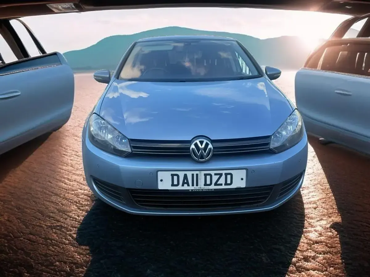 Used VW Golf VI Match 2011 Blue Hatchback