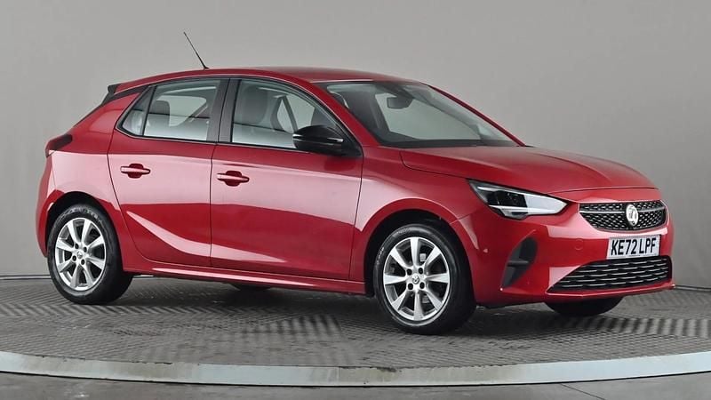 Used Vauxhall Corsa Design Edition 75 HP (55 kW) 2023 Red Hatchback