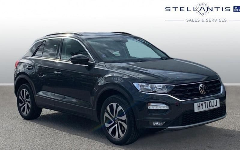 Grey Used 2021 VW T-Roc Active SUV | £17,063 (Good price) - Image 1/3