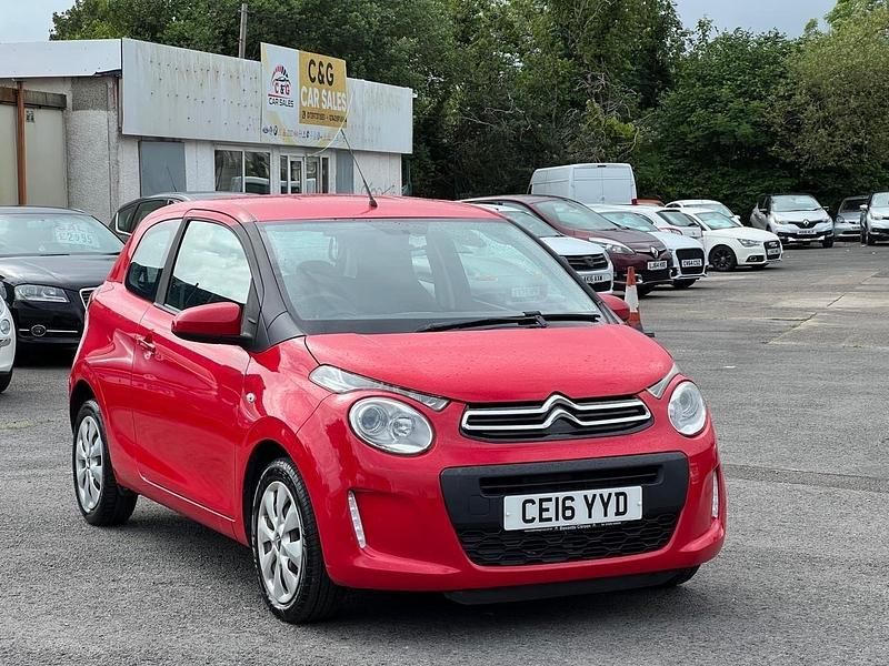 Red Used 2016 Citroën C1 Feel Hatchback | £2,995 (Fair price) - Image 1/4