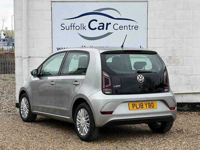 Used VW up! move up! 60 HP (44 kW) 2018 Silver Hatchback