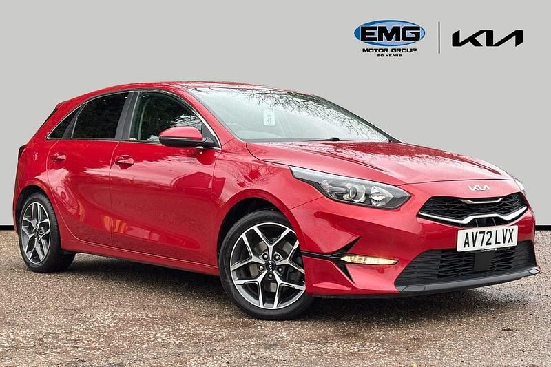 Used Kia Ceed 158 HP (116 kW) 2023 Red Hatchback