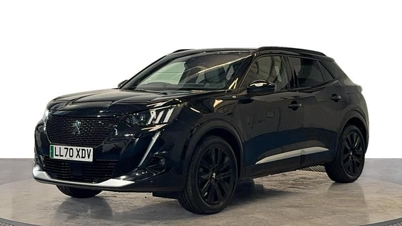 Black Used 2020 Peugeot e-2008 GTi SUV | £11,220 (Fair price) - Image 1/4