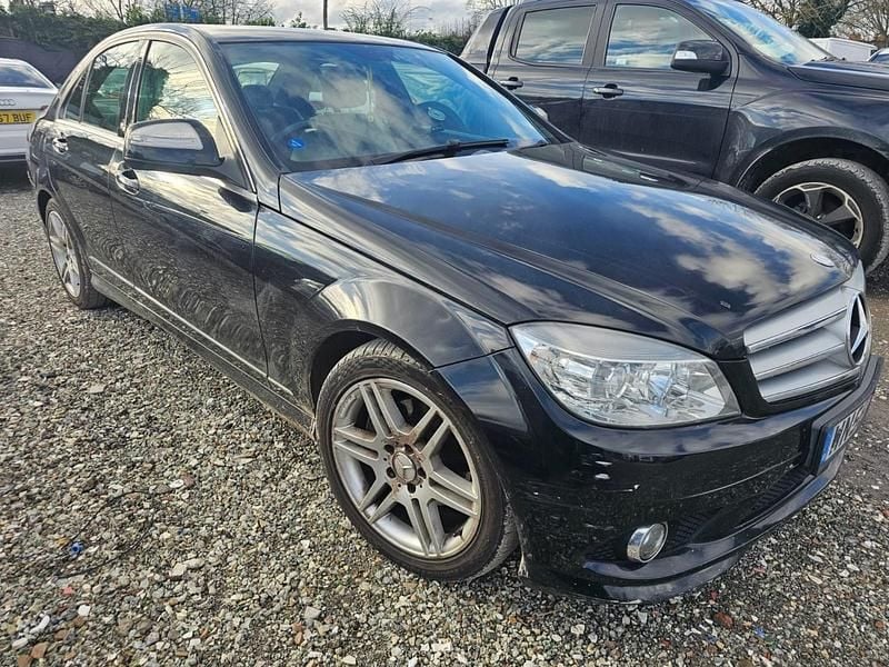 Used Mercedes C220 2008 Black Sedan