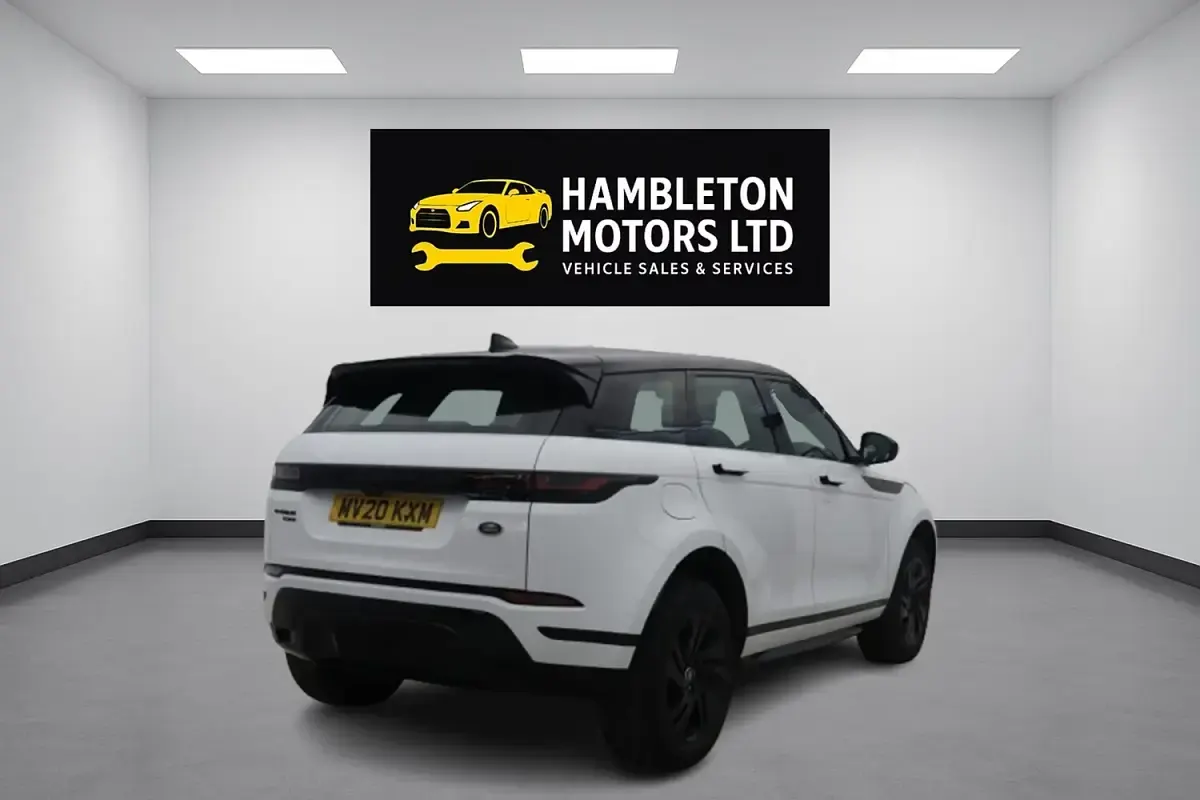 Used Land Rover Range Rover evoque R-Dynamic 150 HP (110 kW) 2020 White SUV