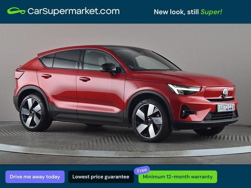 Used Volvo C40 Ultimate 300 kW (408 HP) 2023 Red SUV
