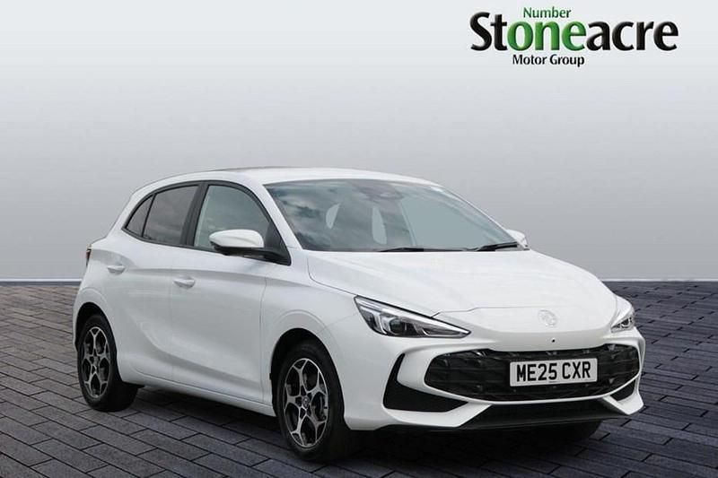 White New 2025 MG MG3 Trophy Hatchback | £18,995 (Fair price) - Image 1/1