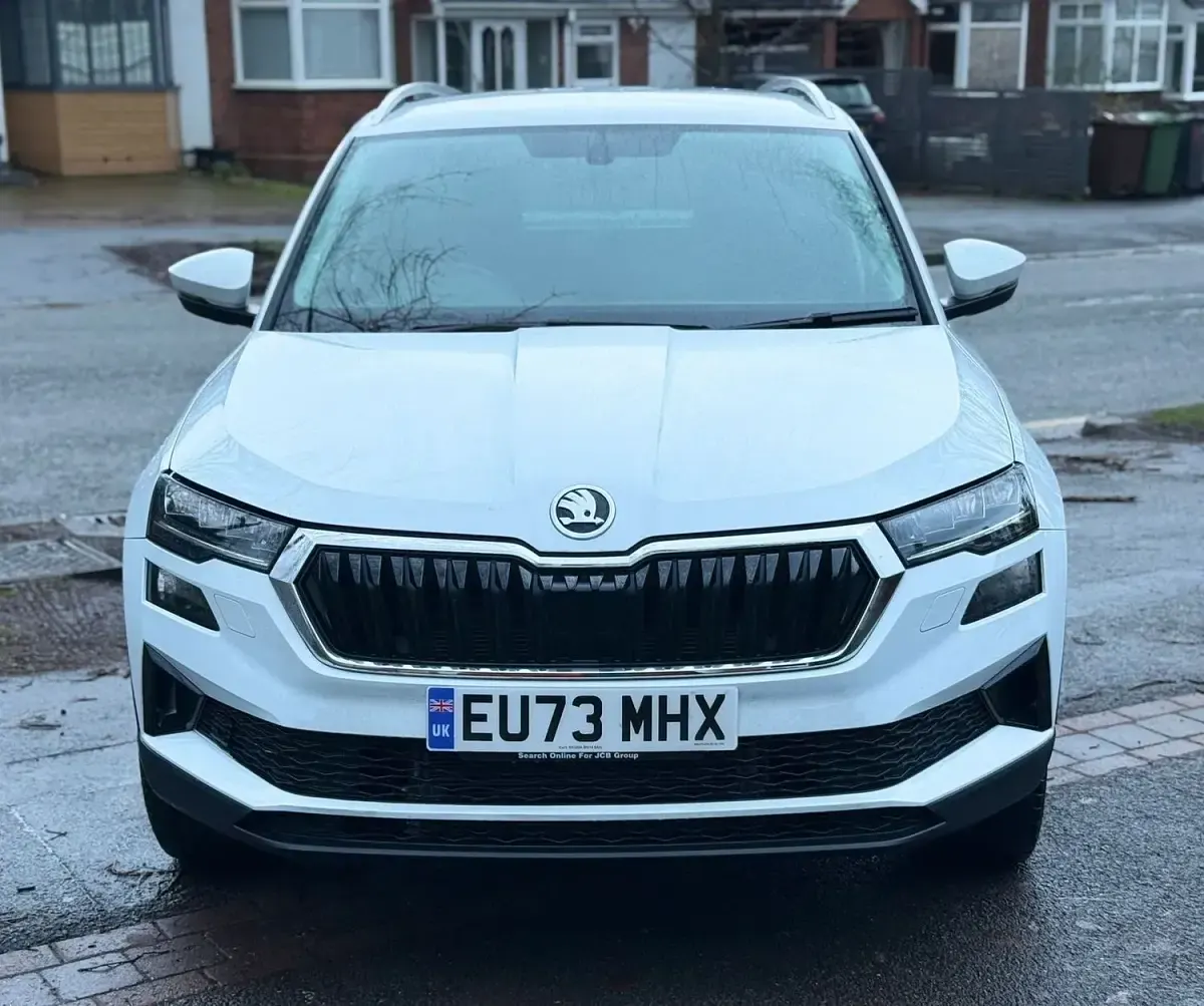 Used Skoda Karoq SE L 150 HP (110 kW) 2023 White SUV
