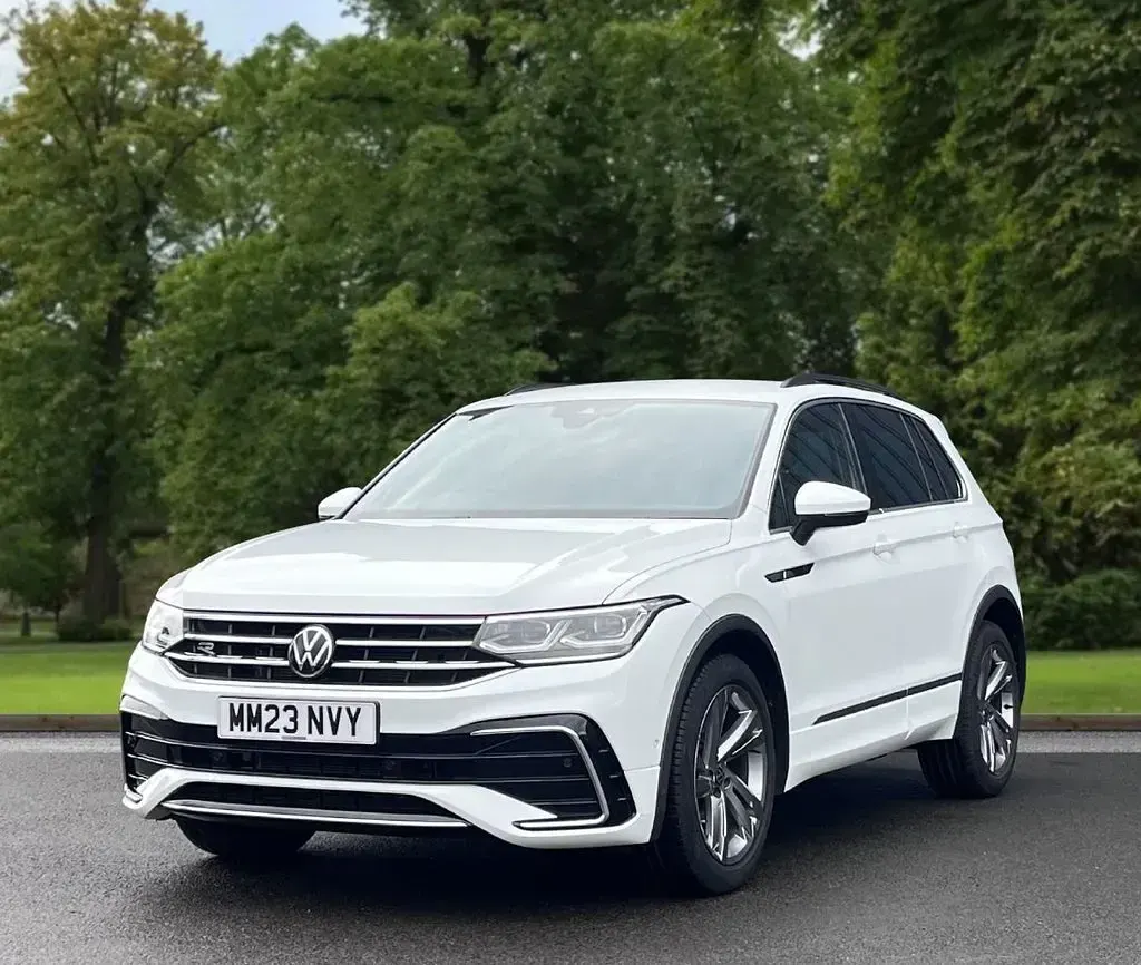 Used VW Tiguan R-line Edition 150 HP (110 kW) 2023 White SUV
