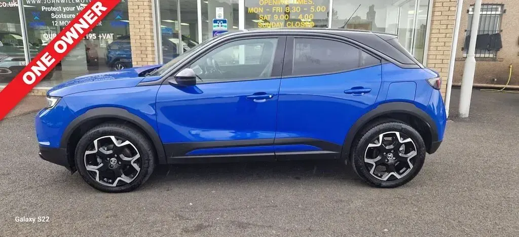 Used Vauxhall Mokka Ultimate 130 HP (95 kW) 2023 Blue SUV