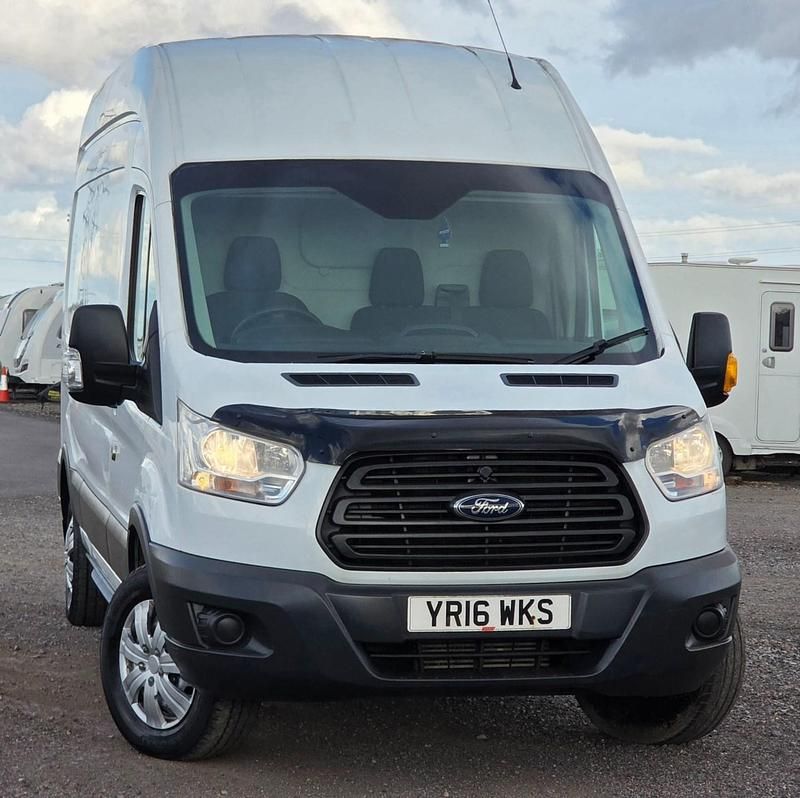 Used Ford Transit 125 HP (91 kW) 2016 White Van