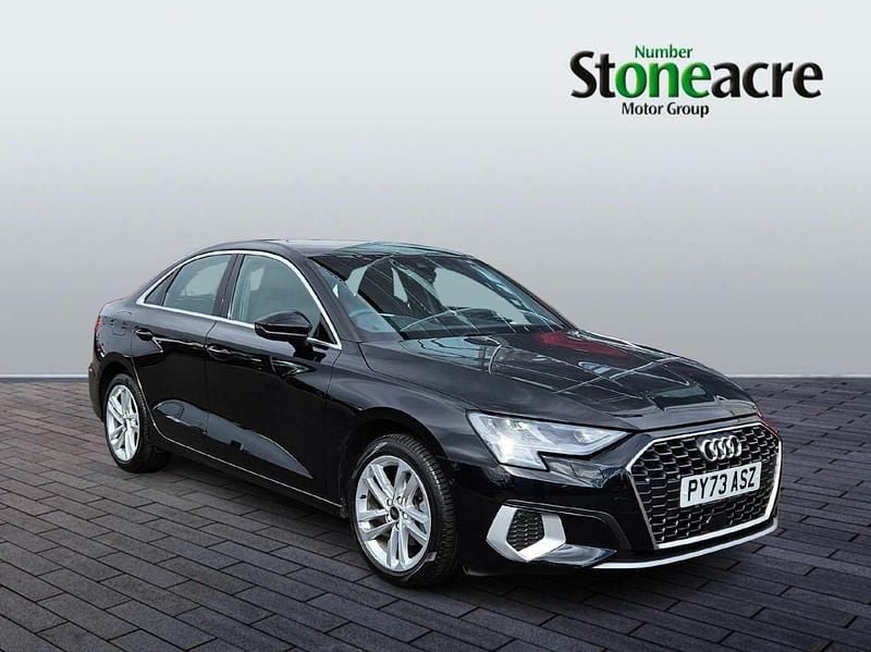 Black Used 2023 Audi A3 Sport Sedan | £21,375 (Good price) - Image 1/4