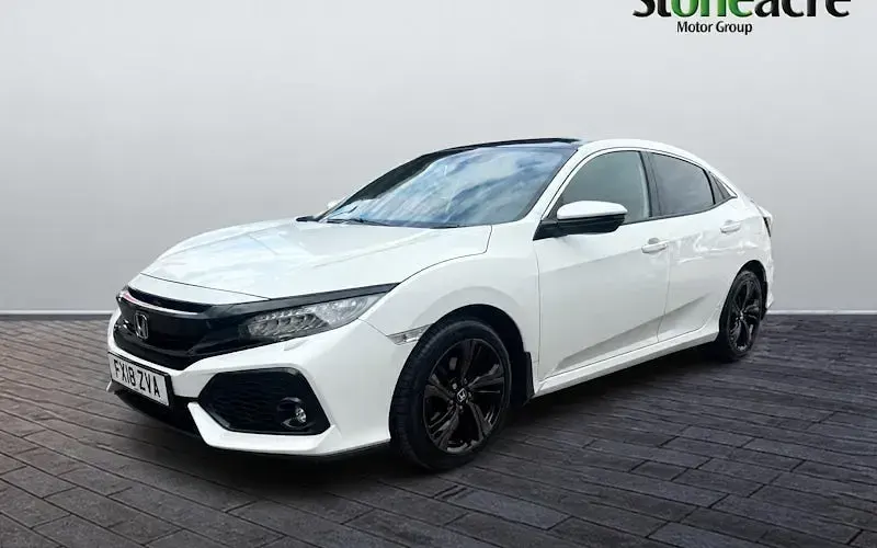 Used Honda Civic EX 120 HP (88 kW) 2020 White Hatchback