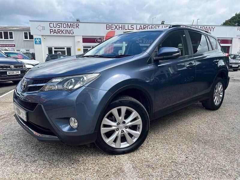 Blue Used 2013 Toyota RAV4 SUV | £7,999 (A bit pricey) - Image 1/4