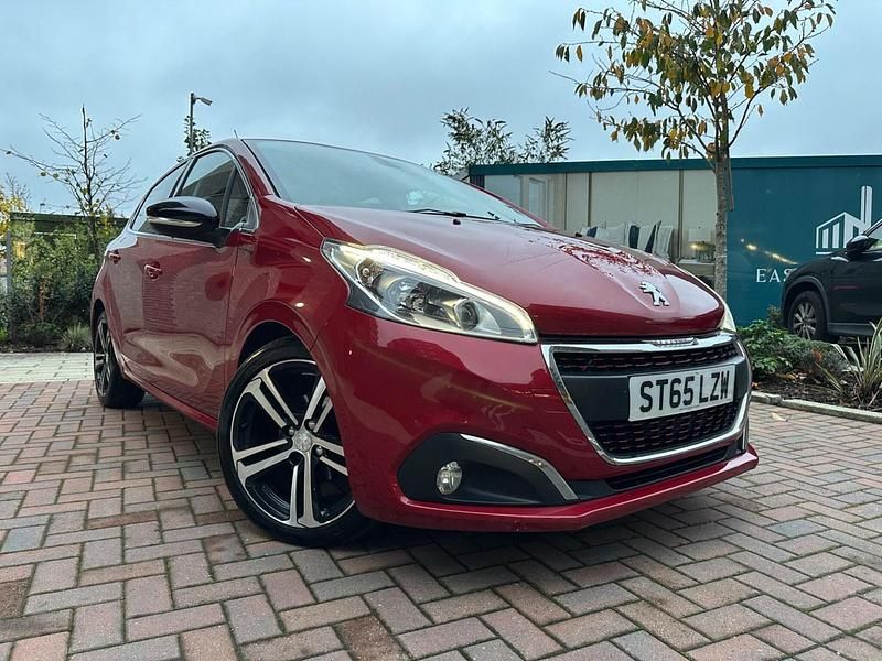 Red Used 2016 Peugeot 208 GT-line Hatchback | £4,795 (Good price) - Image 1/4