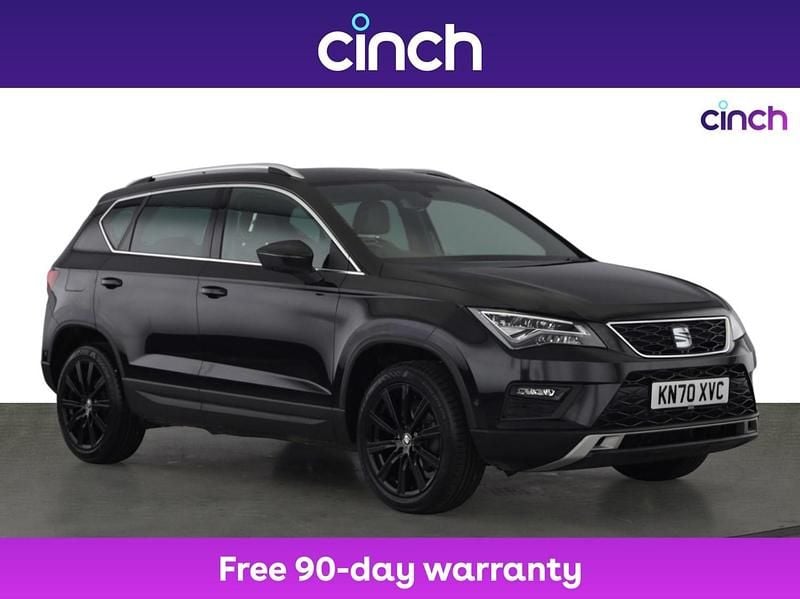 Black Used 2020 Seat Ateca XCELLENCE SUV | £15,399 (Fair price) - Image 1/3