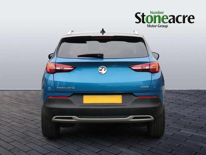 Used Vauxhall Grandland X Sport 128 HP (94 kW) 2019 Blue SUV