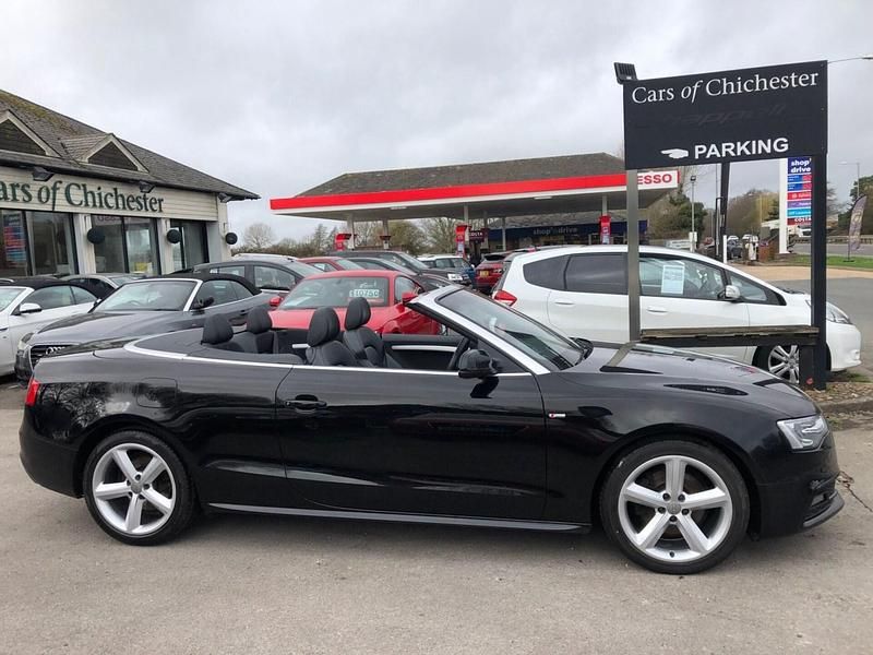 Used Audi A5 Cabriolet S-Line 2013 Black Cabriolet