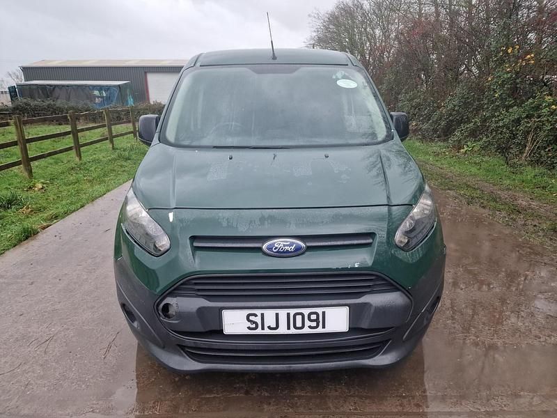 Used Ford Transit Connect 75 HP (55 kW) 2015 Green MPV