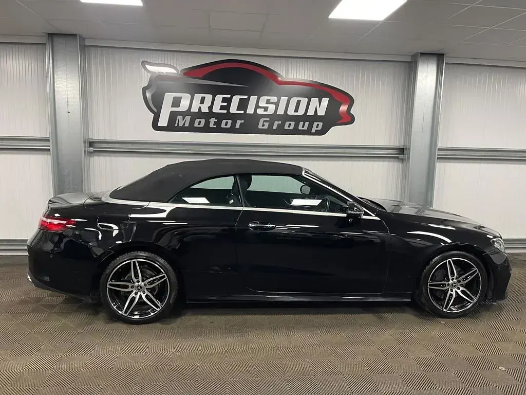 Used Mercedes E220 AMG Line Premium 2018 Black Cabriolet