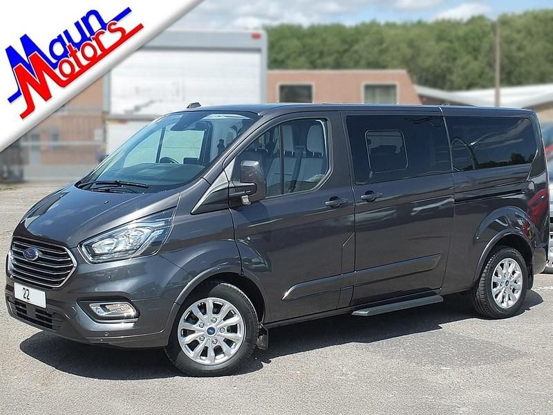 Grey Used 2022 Ford Tourneo Custom Titanium MPV | £33,000 (Expensive) - Image 1/4