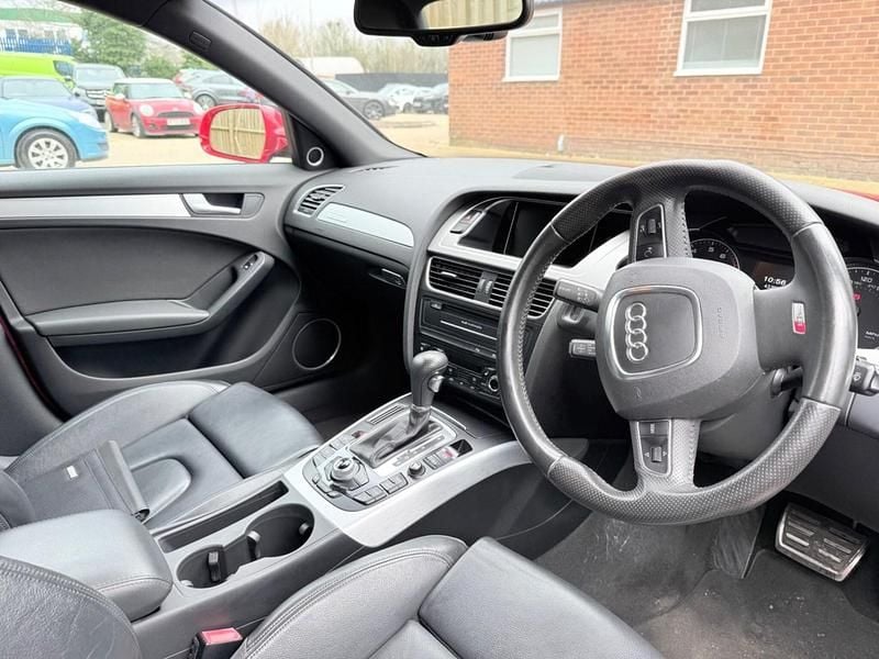 Used Audi A4 S-Line 2010 Red Sedan