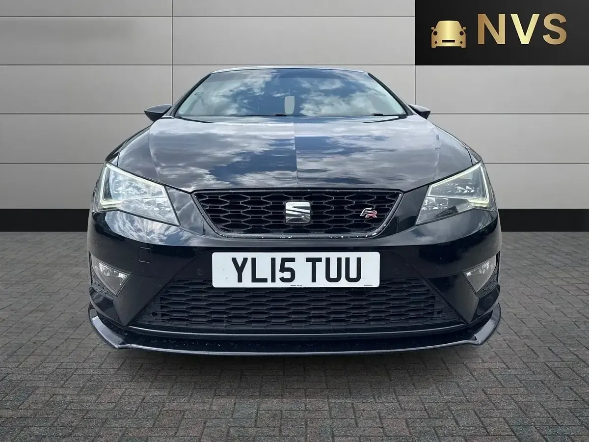 Used Seat Leon FR 220 HP (161 kW) 2015 Black Hatchback