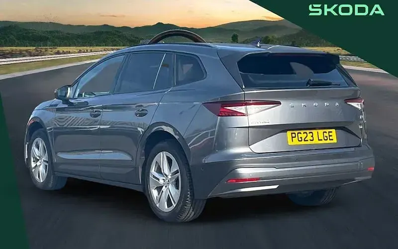 Used Skoda Enyaq iV ecoSuite 131 kW (179 HP) 2023 Grey SUV