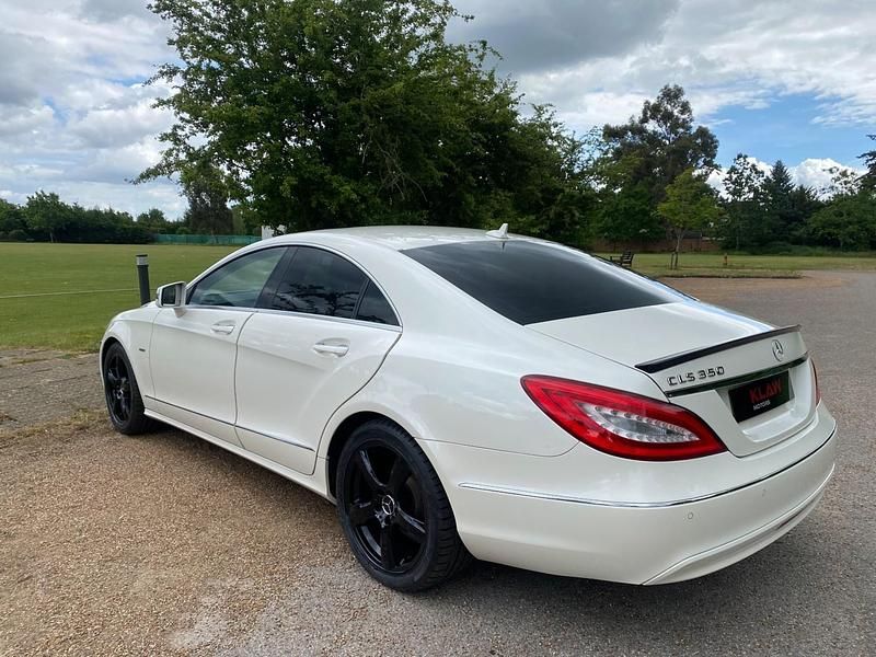 Used Mercedes CLS350 2011 White Coupe