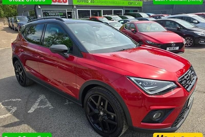 Red Used 2021 Seat Arona FR Sport SUV | £13,999 (Fair price) - Image 1/1