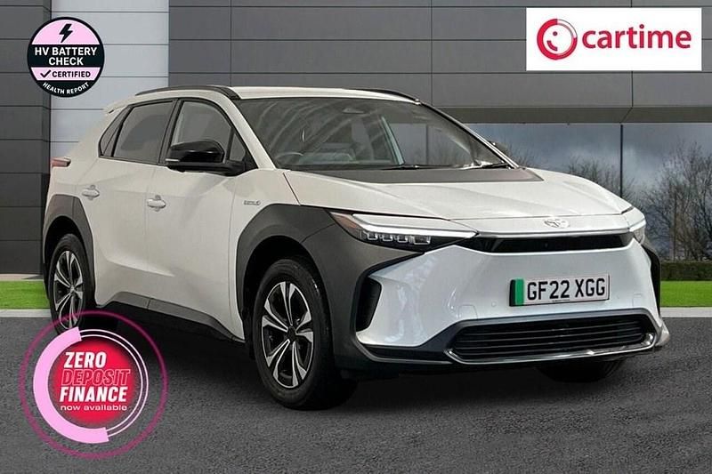 White Used 2022 Toyota bZ4X SUV | £20,500 (Super price) - Image 1/4