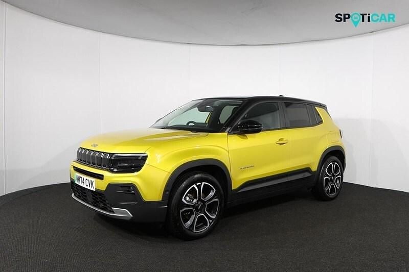 Used Jeep Avenger Summit 114 kW (156 HP) 2024 Yellow/black SUV